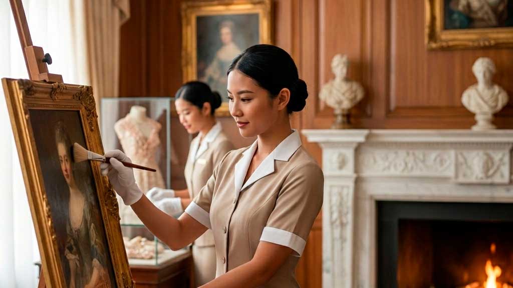 Conservación de piezas de valor