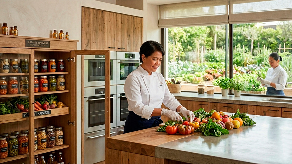 The "farm-to-table" pantr