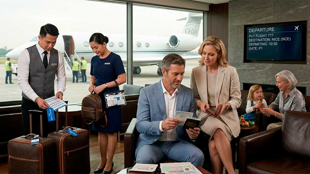 Viajar con personal doméstico