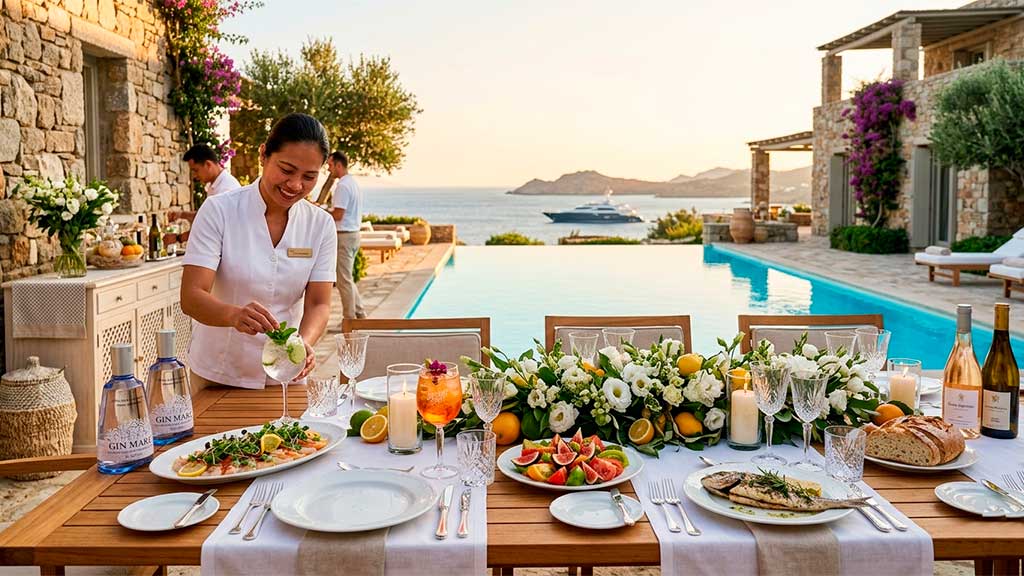 High summer cuisine